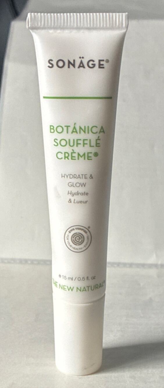 Sonäge The New Natural Botánica Soufflé Cream 0.5 fl oz Vegan Moisturizer